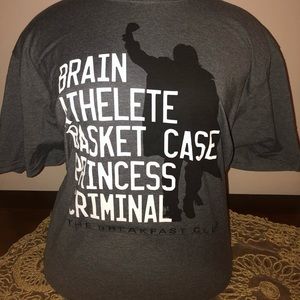 the breakfast club tshirt
